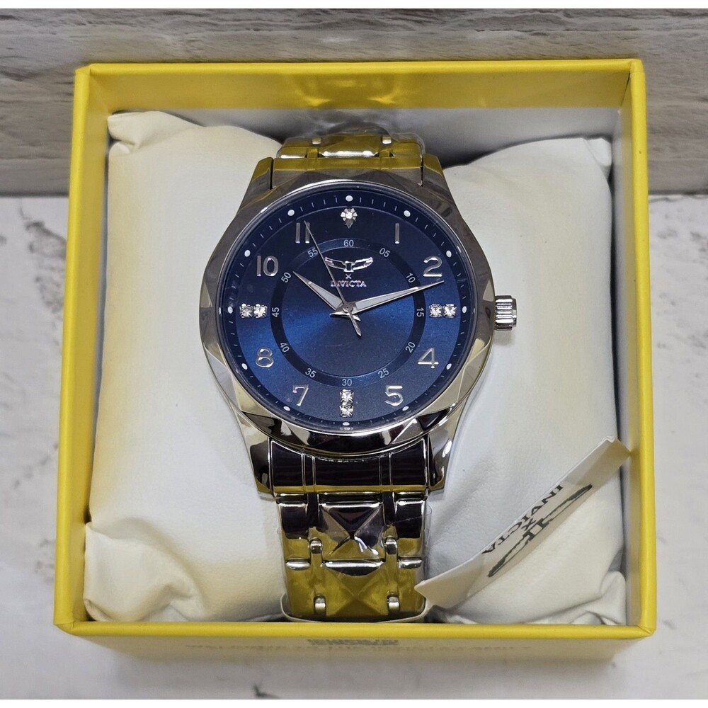 Invicta Specialty I Men's Watch 41mm Blue Dial Steel 69028 Brand New